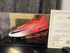 Cristiano Ronaldo 7 Signed Boot - Certificate Of Authentication Included