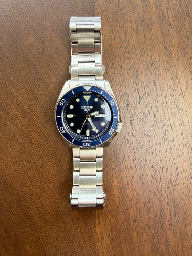 Seiko sports blue men s - seiko, 5