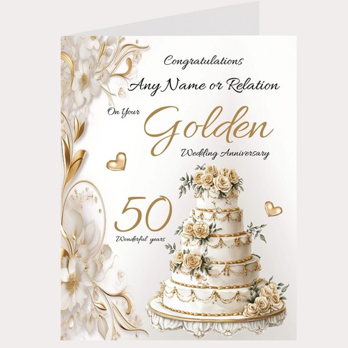 Personalised large golden - personalised,