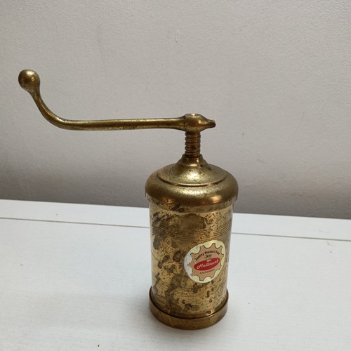 Old vintage brass pepper - ,