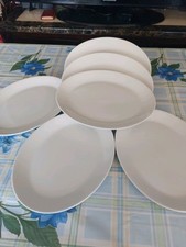 7 Pcs Steelite International Dinner Plates Platter 34x26.5cm Good Condition £ 50
