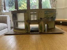 Vintage Tri-ang MINIC Garage and Carpark with Original Box - 1950's