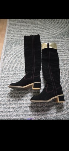 Chanel boots.