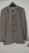 Versace men's grey cord jacket