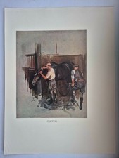 Antique Coloured Fox Hunting
