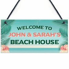Personalised Beach House Hut