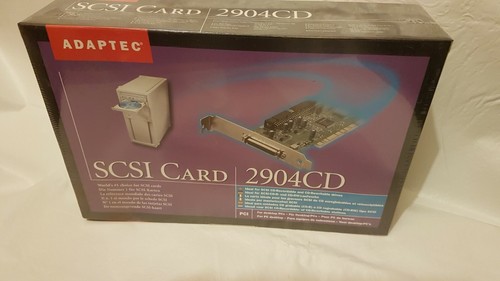 Adaptec 2904cd pci scsi card - adaptec,