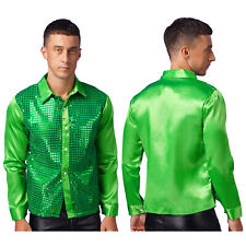 UK Men's Dance Shiny Shirt