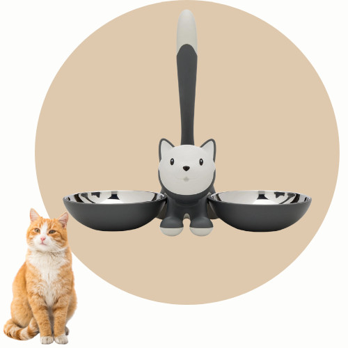 Alessi cat bowl tigrito - alessi, |