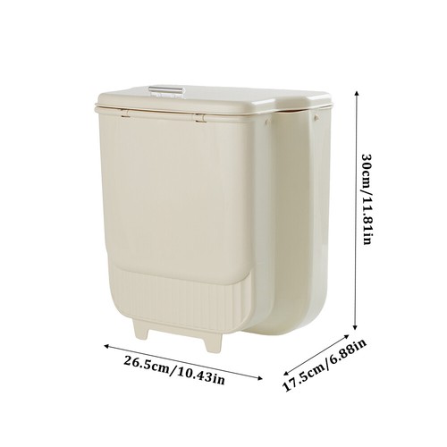 13l food waste bin with - waste,