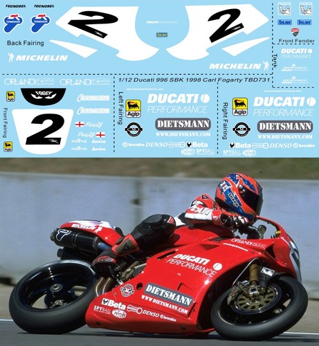 Decals for ducati - ducati, r