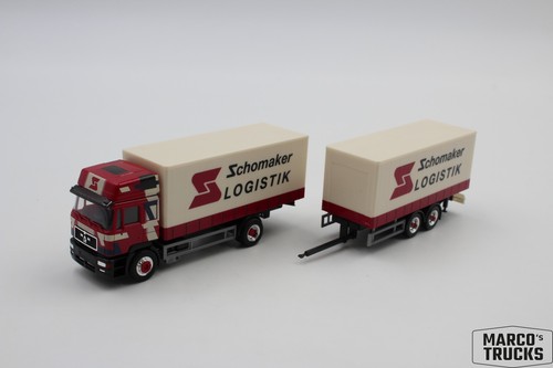 Herpa man f2000 tandem trailer - herpa,