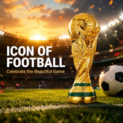World cup trophy - world, replica