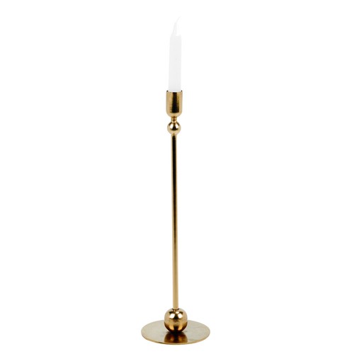 Tall metal candle stick - stick, holder