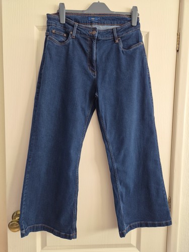 Cotton traders wide leg jeans - wide,