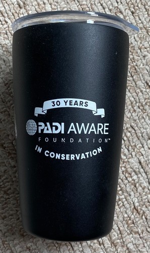 Padi shark branded metal - padi,