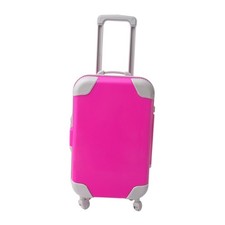 Doll Accessories Suitcase Mini Storage Trolley Box Fashion Doll Luggage for 18