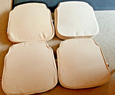 SET OF 4 ORIGINAL ERCOL SEAT PAD CUSHIONS  VGC with Poppers Vintage Mid century