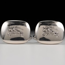 Burberry silver cavalry logo