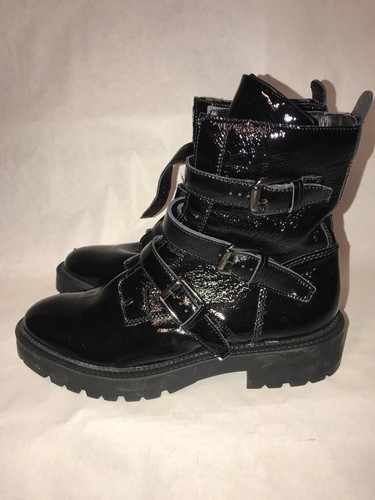 Clarks ladies black patent - ladies,