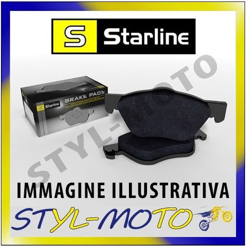 Rear brake pads - brake, starline