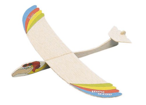 Aeronaut wooden bird - wooden, balsa