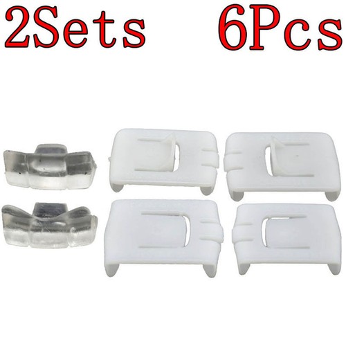 Seat rail runner clip - 6x,