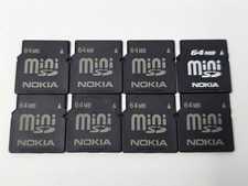 JOB LOT 228x 64MB Nokia Mini SD Memory Card For N80 E70 N93 N73 Camera Phone