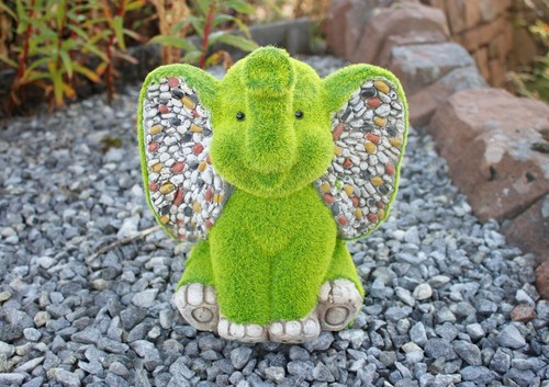 Animal garden ornament - garden, moss