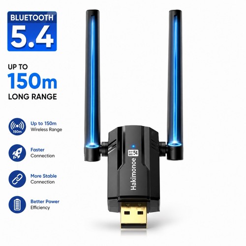 Hakimonoe usb bluetooth 4 - bluetooth, 5.4