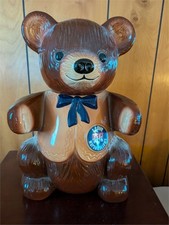Teddy Bear Cookie Jar Vintage