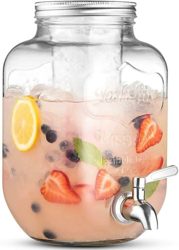 Glass drinks dispenser - glass,