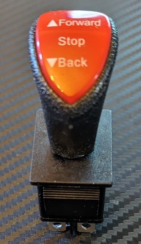 Joystick rocker switch - switch, motor