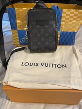 Authentic LOUIS VUITTON Taiga rama Outdoor Sling Bag M30741 Shoulder bag