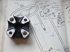 JAGUAR Mk7 Mk8 Mk9 Mk10 MkX    UPPER STEERING COUPLING FLEXIBLE RUBBER JOINT
