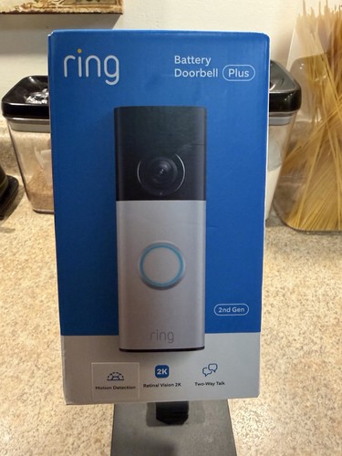 Ring battery doorbell - battery, plus