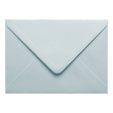 Colorplan Cool Blue 135gsm Envelope. C6 114mm x 162mm. Gummed Diamond Flap.