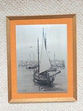 St. Ives Harbour 1890 print on