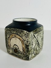 Troika Marmalade Vase Signed