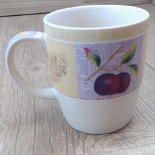 Wild Fruits Mug M&S Marks and Spencer Home Apples Plums Tea Coffee Mug