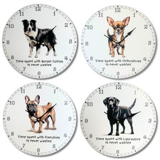 Dog Lover Clock 'Time Spent