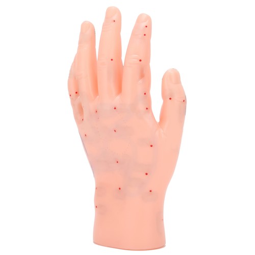 Left hand acupuncture point - left,