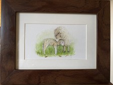ORIGINAL (Not A print!) Framed