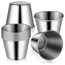 10 PCS Stainless Steel Shot