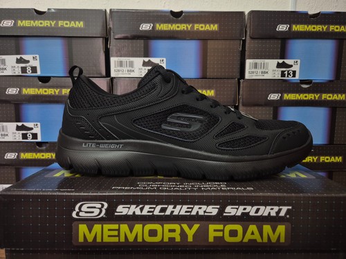 Skechers mens black - skechers, shoes