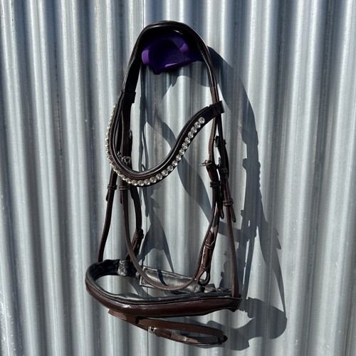 Brand new leather snaffle - leather,