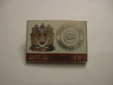 RARE OLD 2012 WIGAN RUGBY LEAGUE FOOTBALL CLUB (100) ENAMEL BROOCH PIN BADGE
