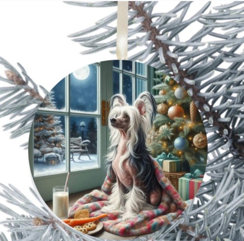 Chinese crested dog gift - crested,