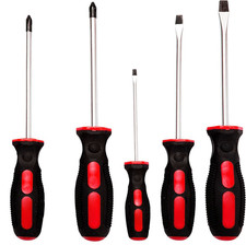 5x Heavy Duty Screwdriver Set