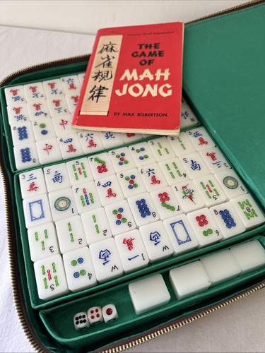 Mahjong game set vgc lucite - game,